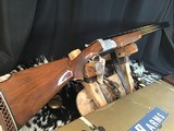 SKB 600 Trap Shotgun O/U , Nickel Engraved, .32 inch, Boxed, Trades Welcome. - 9 of 25