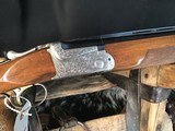 SKB 600 Trap Shotgun O/U , Nickel Engraved, .32 inch, Boxed, Trades Welcome. - 8 of 25