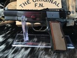 FN Herstal Browning High Power Pistol, Tangent Sight, Slotted Backstrap, Unfired 99%. Trades Welcome - 8 of 17