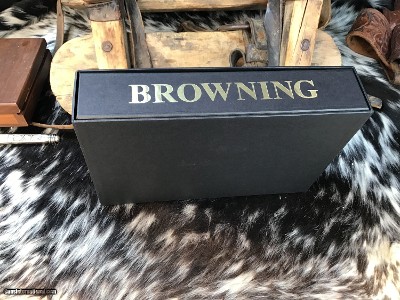 FN Herstal Browning High Power Pistol, Tangent Sight, Slotted Backstrap, Unfired, 99% Condition. Trades Welcome - Image 22 of 22