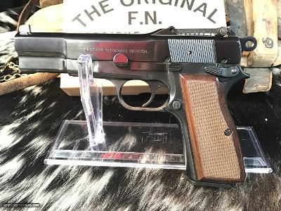 FN Herstal Browning High Power Pistol, Tangent Sight, Slotted Backstrap, Unfired, 99% Condition. Trades Welcome - Image 4 of 22