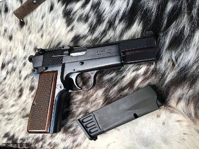 FN Herstal Browning High Power Pistol, Tangent Sight, Slotted Backstrap, Unfired, 99% Condition. Trades Welcome - Image 15 of 22