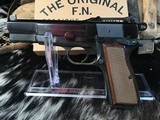 FN Herstal Browning High Power Pistol, Tangent Sight, Slotted Backstrap, Unfired 99%. Trades Welcome - 9 of 22