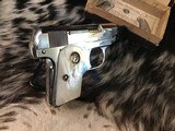 1908 Colt Pocket .25, Born 1916, Nickel, Pearls, Orig Box, Pistol Appears Unfired.
Trades Welcome - 19 of 25