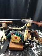 1947 Mfg. Winchester model 97 Takedown Pump Shotgun, Riot Gun 20” barrel, Cyl Choke. Trades Welcome - 12 of 15