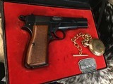 1954 Belgium Browning High Power W/Box, Thumbprint Slide, .9mm, Original High Condition. Trades Welcome - 18 of 21