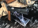 1954 Belgium Browning High Power W/Box, Thumbprint Slide, .9mm, Original High Condition. Trades Welcome - 12 of 21