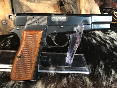 1954 Belgium Browning High Power W/Box, Thumbprint Slide, .9mm, Original High Condition. Trades Welcome - Image 2 of 21