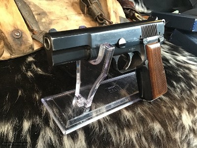 1954 Belgium Browning High Power W/Box, Thumbprint Slide, .9mm, Original High Condition. Trades Welcome - Image 21 of 21