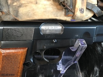 1954 Belgium Browning High Power W/Box, Thumbprint Slide, .9mm, Original High Condition. Trades Welcome - Image 11 of 21