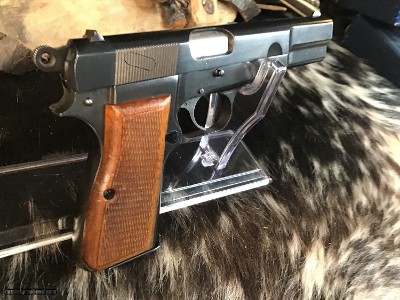 1954 Belgium Browning High Power W/Box, Thumbprint Slide, .9mm, Original High Condition. Trades Welcome - Image 5 of 21