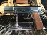 1954 Belgium Browning High Power W/Box, Thumbprint Slide, .9mm, Original High Condition. Trades Welcome - 6 of 21