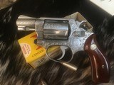 1969 Smith & Wesson model 60 .38 Chiefs Special Stainless, Factory “A” Engraved W/ Box,Tools. Trades Welcome - 19 of 21