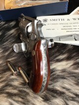 1969 Smith & Wesson model 60 .38 Chiefs Special Stainless, Factory “A” Engraved W/ Box,Tools. Trades Welcome - 10 of 21