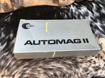 AMT AutoMag II, .22 Magnum Semi Auto, Boxed W/2 Mags. Trades Welcome - Image 4 of 17