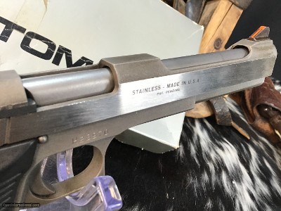 AMT AutoMag II, .22 Magnum Semi Auto, Boxed W/2 Mags. Trades Welcome - Image 11 of 17