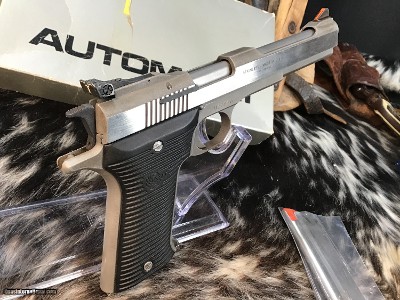 AMT AutoMag II, .22 Magnum Semi Auto, Boxed W/2 Mags. Trades Welcome - Image 12 of 17