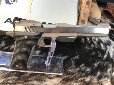 AMT AutoMag II, .22 Magnum Semi Auto, Boxed W/2 Mags. Trades Welcome - Image 9 of 17