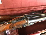 James Purdey & Sons Best Quality Sidelock Ejector,
Sequential Pair SxS London Hand Built Game Guns in Leather Motorcoach Case. Trades Welcome. - 10 of 25