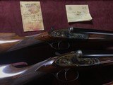 James Purdey & Sons Best Quality Sidelock Ejector,
Sequential Pair SxS London Hand Built Game Guns in Leather Motorcoach Case. Trades Welcome. - 18 of 25