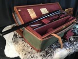 James Purdey & Sons Best Quality Sidelock Ejector,
Sequential Pair SxS London Hand Built Game Guns in Leather Motorcoach Case. Trades Welcome. - 4 of 25