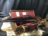 James Purdey & Sons Best Quality Sidelock Ejector,
Sequential Pair SxS London Hand Built Game Guns in Leather Motorcoach Case. Trades Welcome. - 24 of 25