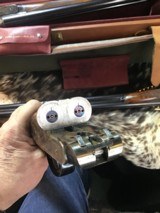 James Purdey & Sons Best Quality Sidelock Ejector,
Sequential Pair SxS London Hand Built Game Guns in Leather Motorcoach Case. Trades Welcome. - 15 of 25