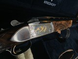 KRIEGHOFF K-80 SPORTER, HERITAGE GAME SCENE III, GOLD 12 Ga., KATI MAU ENGRAVED,CASED, NEW. TRADES WELCOME - 14 of 24