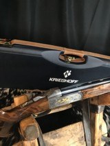 KRIEGHOFF K-80 SPORTER, HERITAGE GAME SCENE III, GOLD 12 Ga., KATI MAU ENGRAVED,CASED, NEW. TRADES WELCOME - 18 of 24