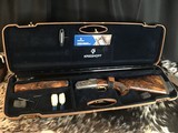 KRIEGHOFF K-80 SPORTER, HERITAGE GAME SCENE III, GOLD 12 Ga., KATI MAU ENGRAVED,CASED, NEW. TRADES WELCOME