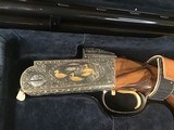 KRIEGHOFF K-80 SPORTER, HERITAGE GAME SCENE III, GOLD 12 Ga., KATI MAU ENGRAVED,CASED, NEW. TRADES WELCOME - 7 of 24