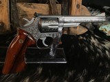 Smith & Wesson model 66-1 Factory “A” Engraved, Unfired in Box, .357 Mag,Gorgeous. Trades Welcome! - 12 of 25