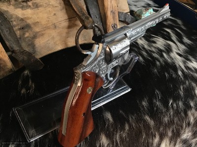 Smith & Wesson model 66-1 Factory “A” Engraved, Unfired in Box, .357 Mag,Gorgeous. Trades Welcome! - Image 13 of 25