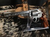 Smith & Wesson model 66-1 Factory “A” Engraved, Unfired in Box, .357 Mag,Gorgeous. Trades Welcome! - 10 of 25