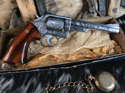 Smith & Wesson model 66-1 Factory “A” Engraved, Unfired in Box, .357 Mag,Gorgeous. Trades Welcome! - Image 6 of 25
