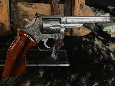 Smith & Wesson model 66-1 Factory “A” Engraved, Unfired in Box, .357 Mag,Gorgeous. Trades Welcome! - Image 12 of 25