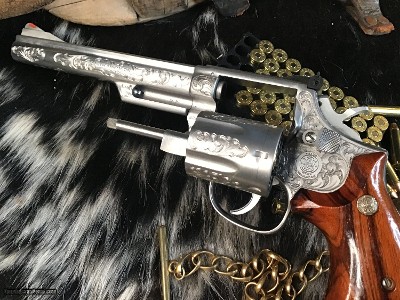 Smith & Wesson model 66-1 Factory “A” Engraved, Unfired in Box, .357 Mag,Gorgeous. Trades Welcome! - Image 22 of 25