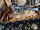 Smith & Wesson model 66-1 Factory “A” Engraved, Unfired in Box, .357 Mag,Gorgeous. Trades Welcome! - 9 of 25