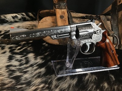Smith & Wesson model 66-1 Factory “A” Engraved, Unfired in Box, .357 Mag,Gorgeous. Trades Welcome! - Image 14 of 25
