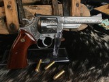 Factory “A” Engraved 1980 Mfg. N Framed Smith & Wesson .44 Magnum Stainless model 629 Unfired in Box. Trades Welcome - 11 of 19