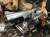 Factory “A” Engraved 1980 Mfg. N Framed Smith & Wesson .44 Magnum Stainless model 629 Unfired in Box. Trades Welcome - 10 of 19