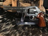 Factory “A” Engraved 1980 Mfg. N Framed Smith & Wesson .44 Magnum Stainless model 629 Unfired in Box. Trades Welcome - 8 of 19