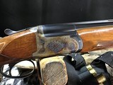 Luigi Franchi O/U Trap Shotgun, Engraved W/Case Colors, 12 Ga. Trades Welcome - 2 of 15