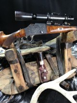 Pre WWII German Stalking Rifle, Full Engraved, Double Set Trigger, German Scope on Claw mts. Trades Welcome - 5 of 23