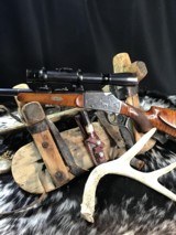 Pre WWII German Stalking Rifle, Full Engraved, Double Set Trigger, German Scope on Claw mts. Trades Welcome - 20 of 23