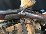 Antique German Drilling, SxS 16 Ga,& Centerfire Rifle bottom, Engraved W/ .410 Ga. inserts. Trades Welcome. - 17 of 25