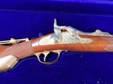 H&R 1873 Springfield Officers Model Trapdoor Carbine, 45/70 Government, Silver, Engraved& Cased, Unfired - 2 of 25