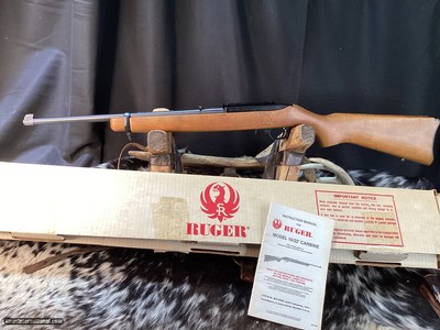 1988 Mgf. Ruger 10-22 , Unfired in Numbered Box, Wood, 22 LR.