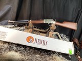 New In Box Henry Big Boy .45 Long Colt, Brass Receiver, Octagon Barrel, Mag Tube Load. Trades Welcome. - 2 of 12