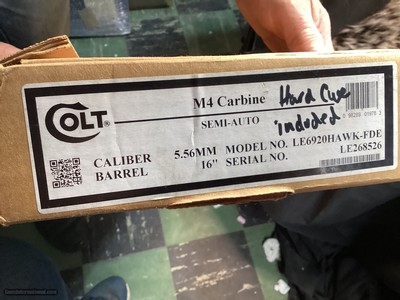 NIB Colt Law Enforcement M4 Carbine In White Label Box, 5.56 Cal, Unfired. Trades Welcome. - Image 3 of 17